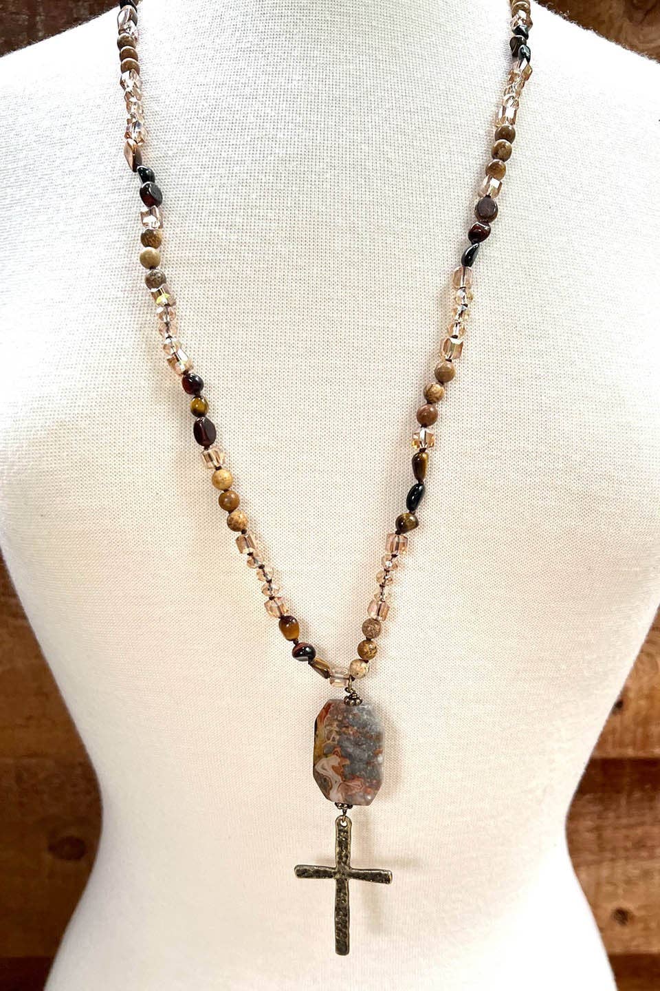 Stephanie Necklace Jasper
